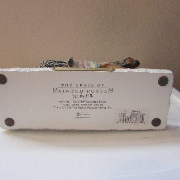 The Trail of Painted Ponies WOUNDED KNEE Vickie Knepper #12276TRP 2008 Figure - Picture 3 of 3